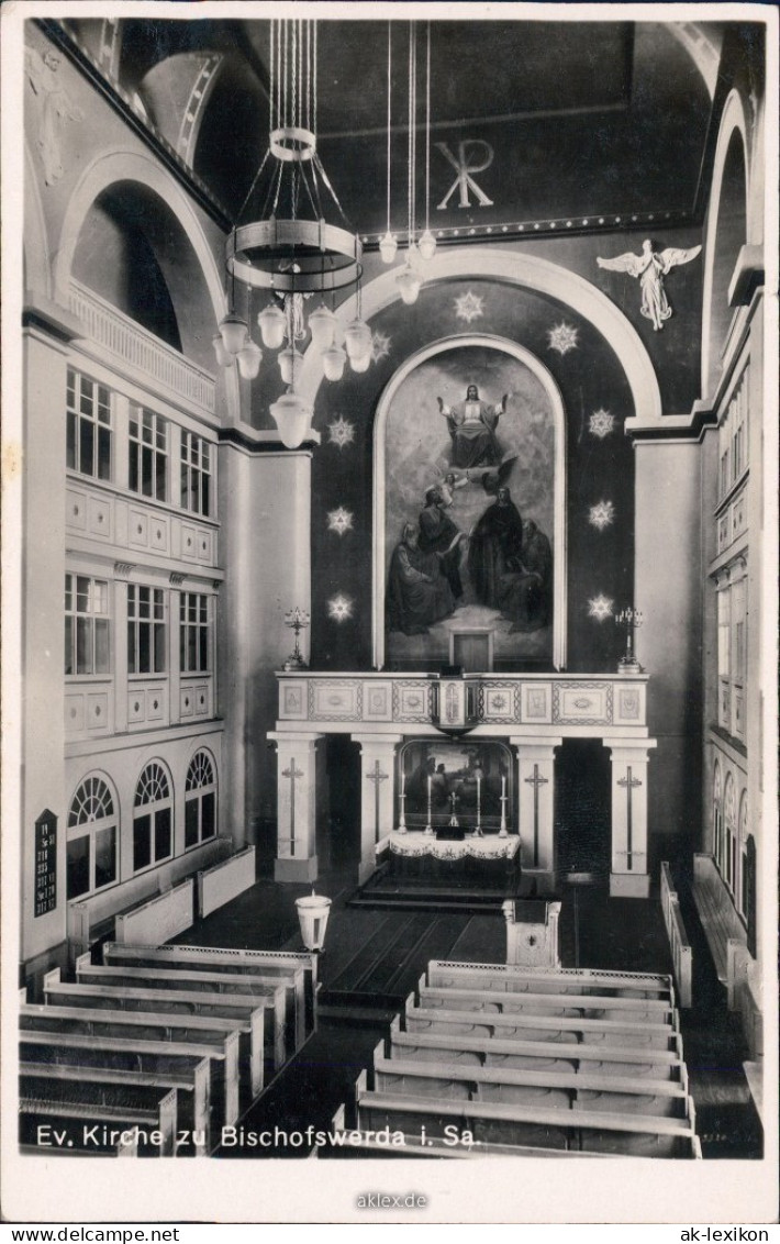 Bischofswerda Ev. Kirche - Innen Bundestag  Volkskirchlichen Laienbundes  1931 - Bischofswerda