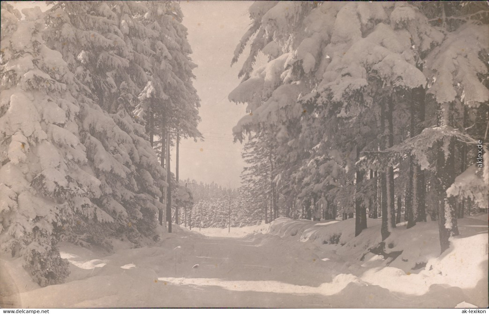 Auerbach (Vogtland) Wintersportplatz Zöbischhaus 1918 Privatfoto - Auerbach (Vogtland)