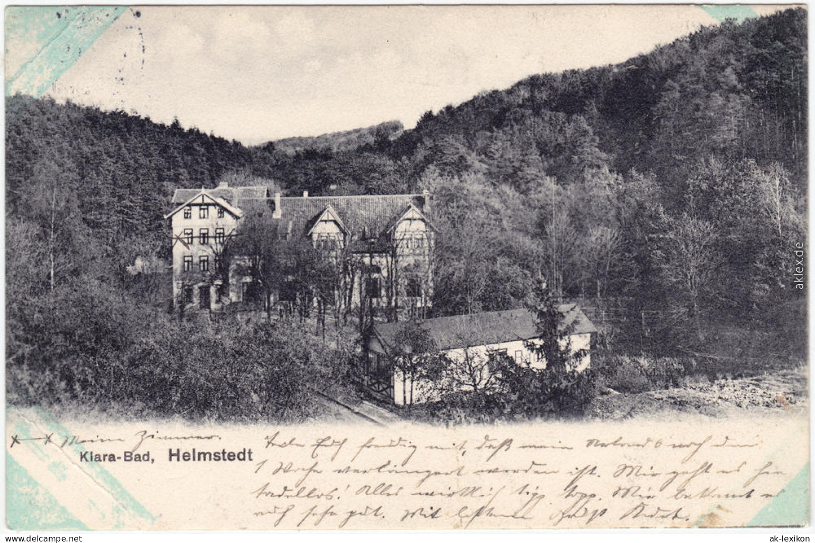 Helmstedt Partie Am Klara-Bad Ansichtskarte 1911 - Helmstedt