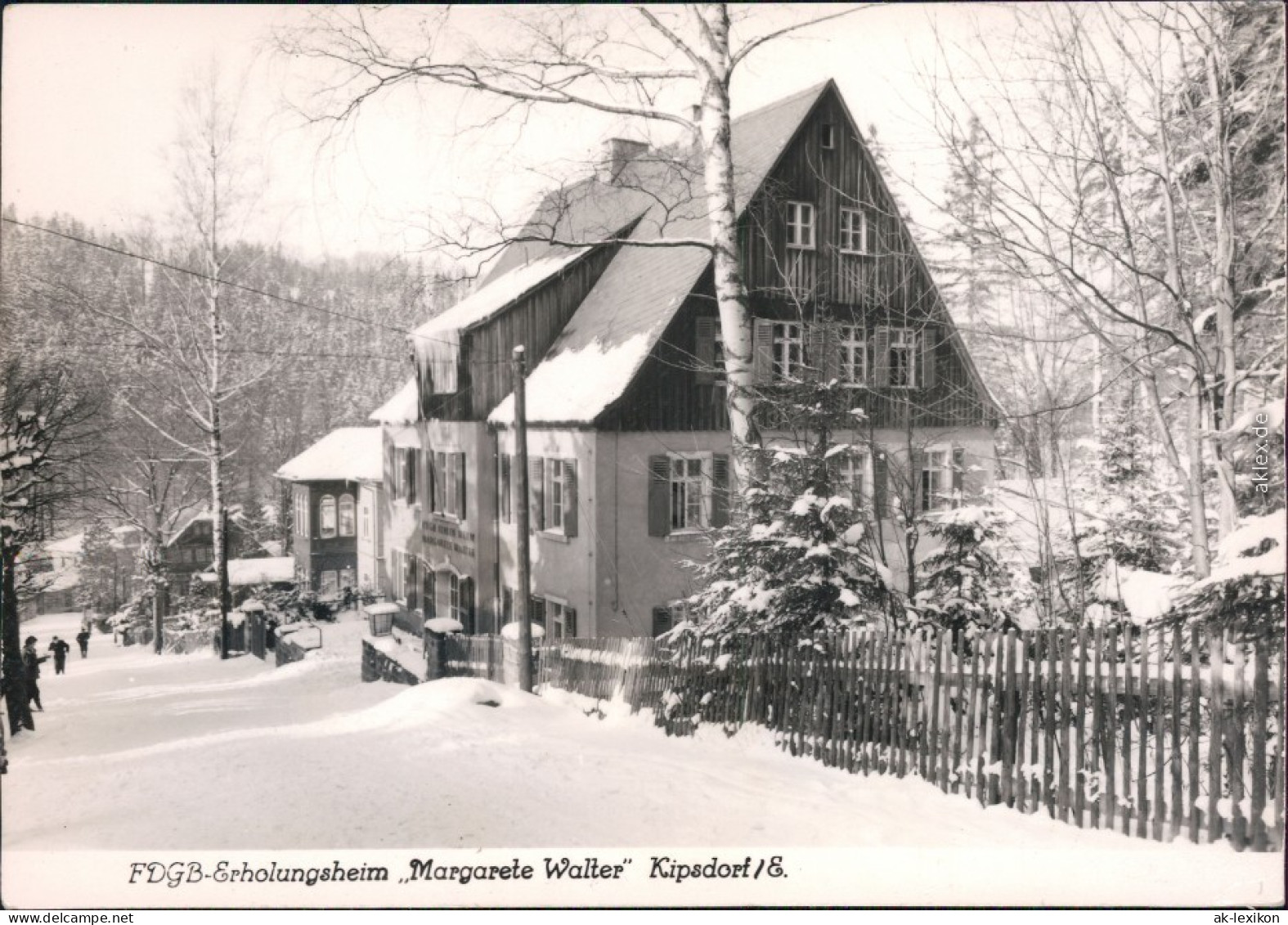 Kipsdorf Altenberg (Erzgebirge) FDGB-Erholunsheim "Margarete Walter"  Xx 1967 - Kipsdorf