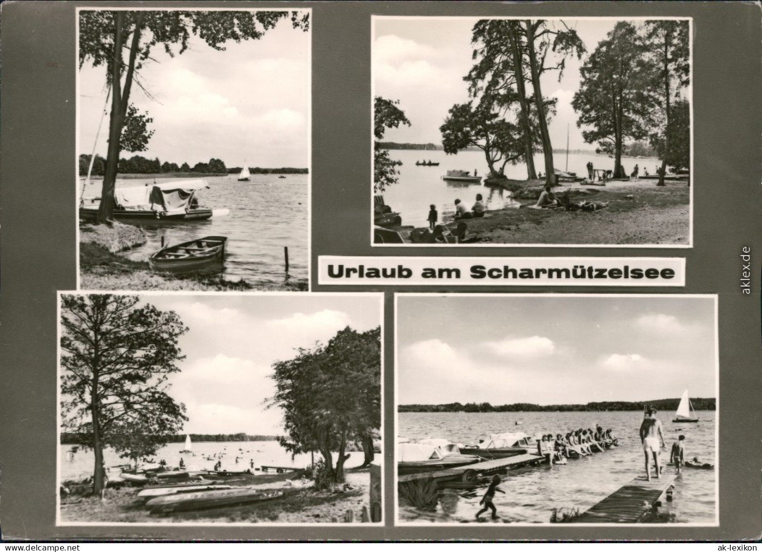 Bad Saarow Scharmützelsee Ansichtskarte 1968 - Bad Saarow