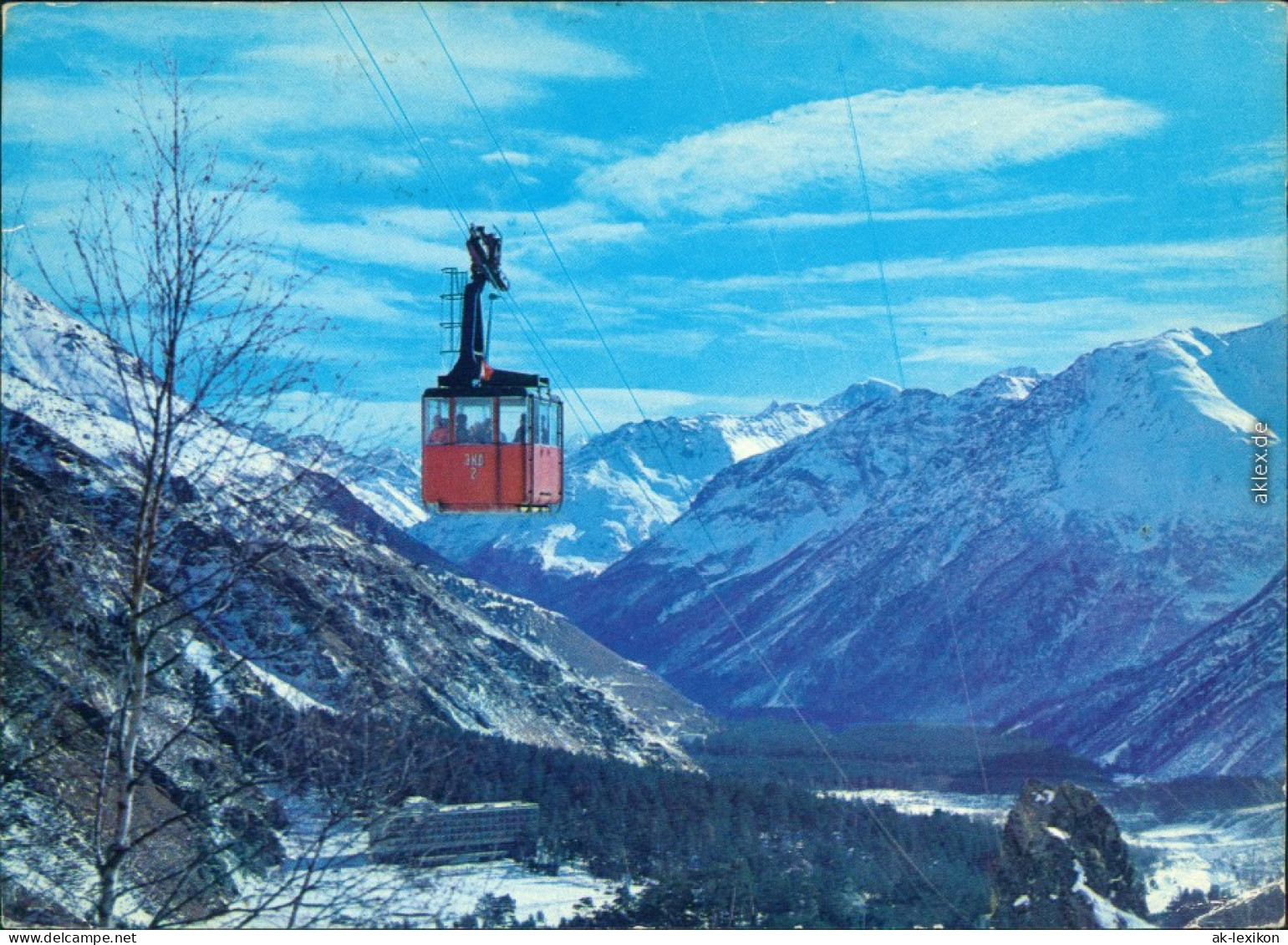  Призльбрусье - кабардино-балкария/Elbrus-Seilbahn 1978 - Funiculaires