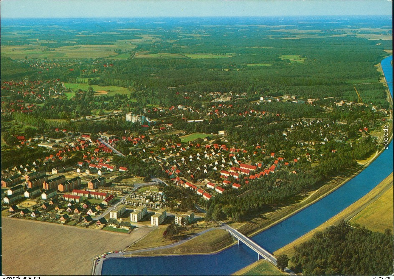 Ansichtskarte Bad Bevensen Luftbild 1977 - Bad Bevensen