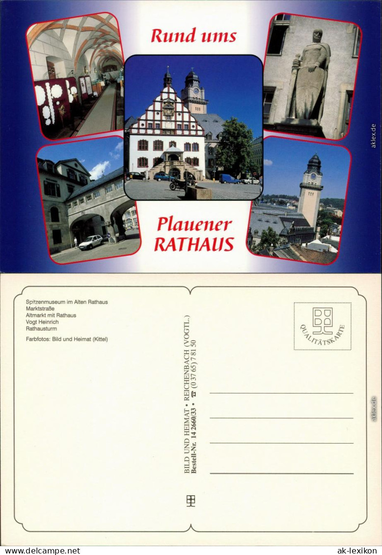 Plauen (Vogtland) Spitzenmuseum Im Alten Rathaus, Marktstraße,   1995 - Plauen