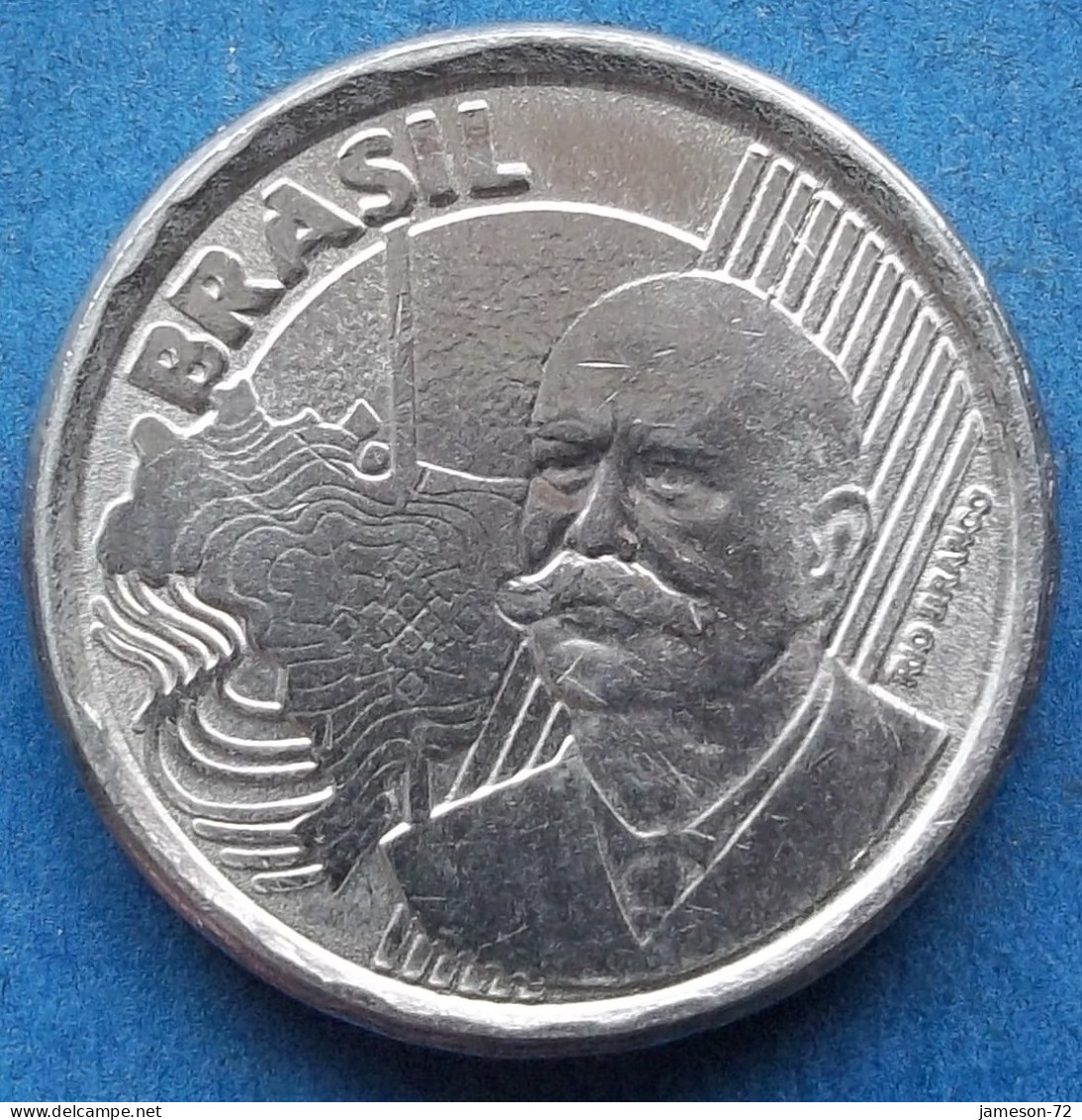 BRAZIL - 50 Centavos 2018 "Baron Of Rio Branco" KM# 651a Monetary Reform (1994) - Edelweiss Coins - Brésil