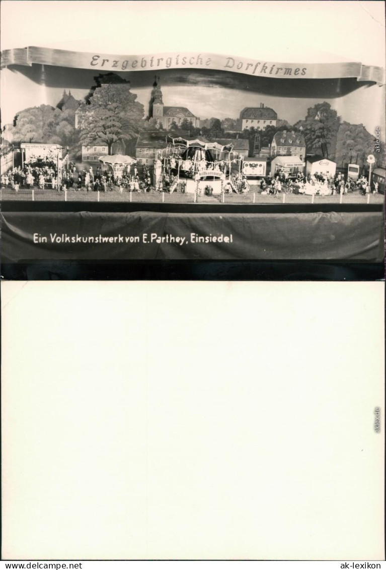 Seiffen (Erzgebirge) Erzgebirgische Dorfkirmes - Volkskunstwerk 1967  - Seiffen