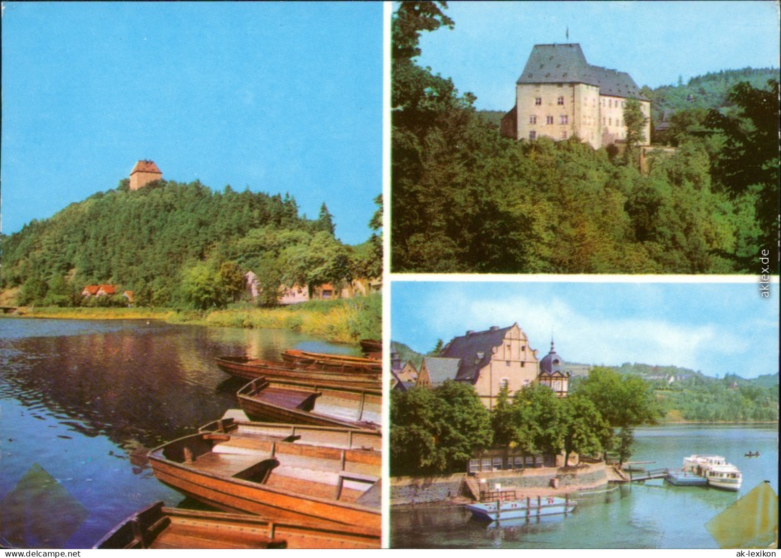 Saalburg-Ebersdorf (Saale) Saale, J 1970 - Ziegenrück