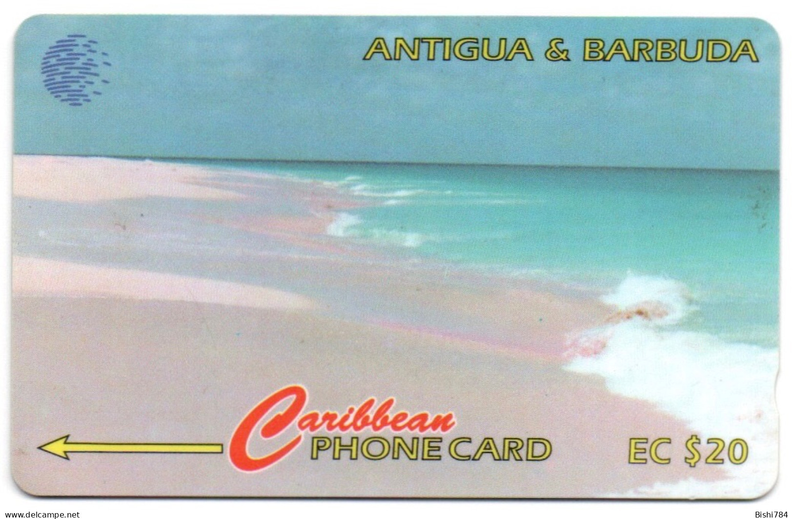 Antigua & Barbuda - Pink Sand Beach - 17CATC (with Ø) - Antigua U. Barbuda