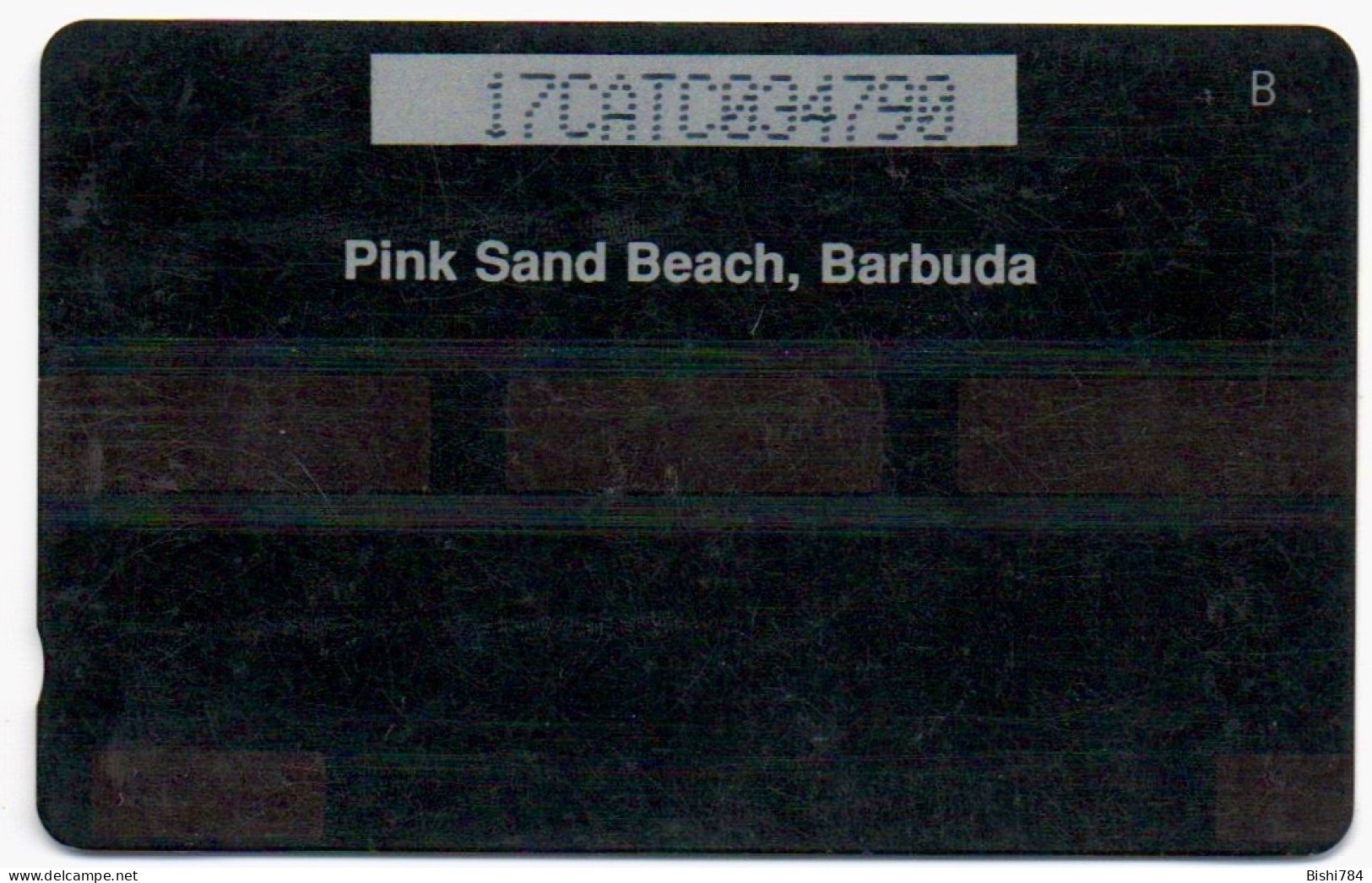 Antigua & Barbuda - Pink Sand Beach - 17CATC (with Ø) - Antigua U. Barbuda
