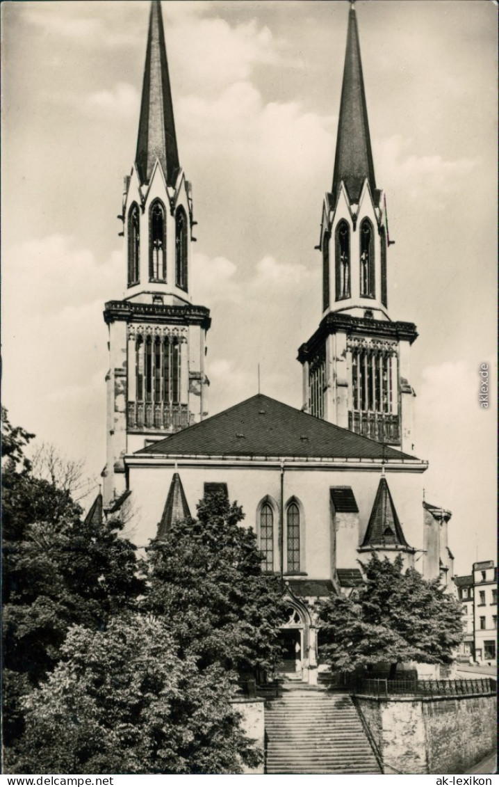Ansichtskarte Oelsnitz (Vogtland) Jakobskirche 1957 - Oelsnitz I. Vogtl.