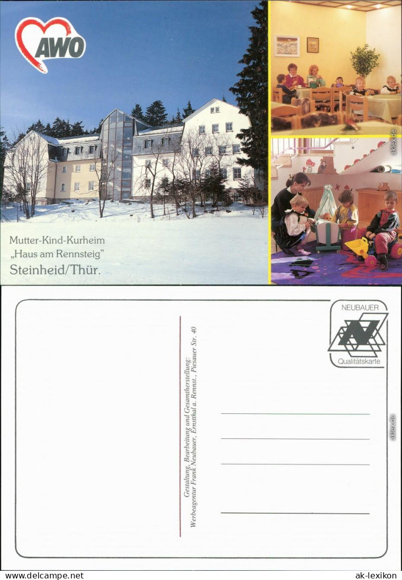 Steinheid-Neuhaus Am Rennweg Mutter-Kind-Kurheim "Haus Am Rennsteig" 1995 - Neuhaus