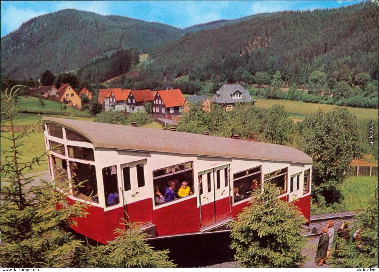 Lichtenhain/Bergbahn-Oberweißbach Oberweißbacher Bergbahn 1990 - Lichtenhain