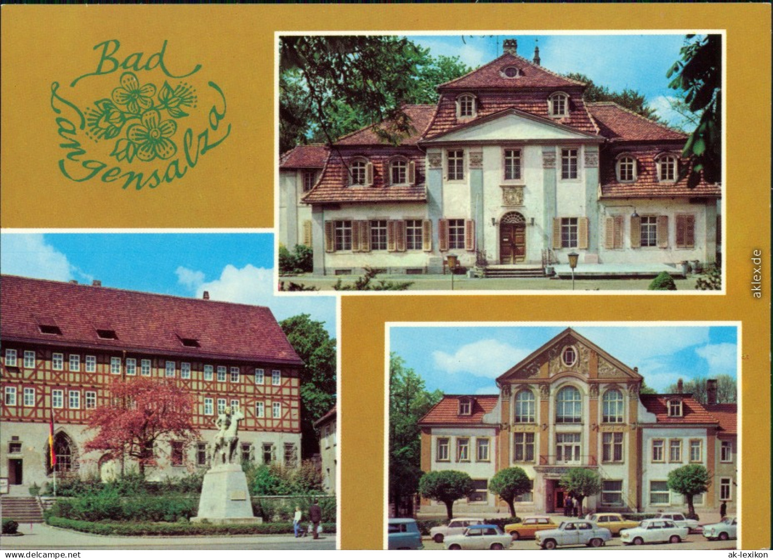 Bad Langensalza Klubhaus Der Kurverwaltung, Heimatmuseum, Kulturhaus 1981 - Bad Langensalza