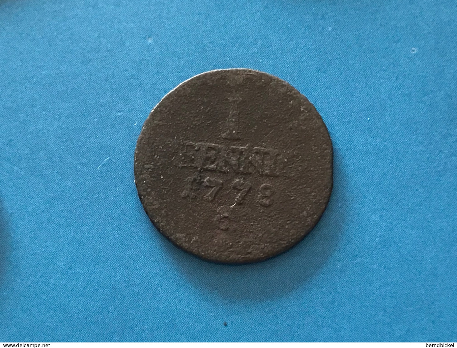 Münze Münzen Umlaufmünze Deutschland 1 Pfennig 1778 - Groschen & Andere Kleinmünzen