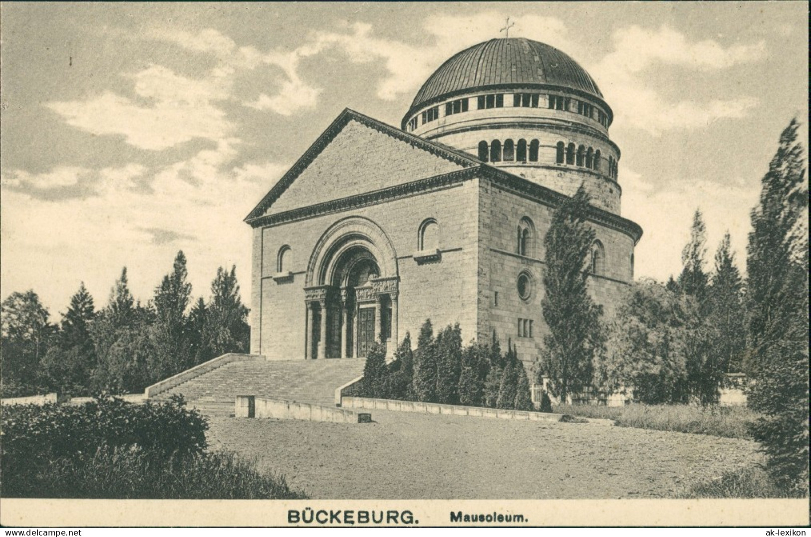 Ansichtskarte Bückeburg Partie Am Mausoleum 1922  - Bückeburg