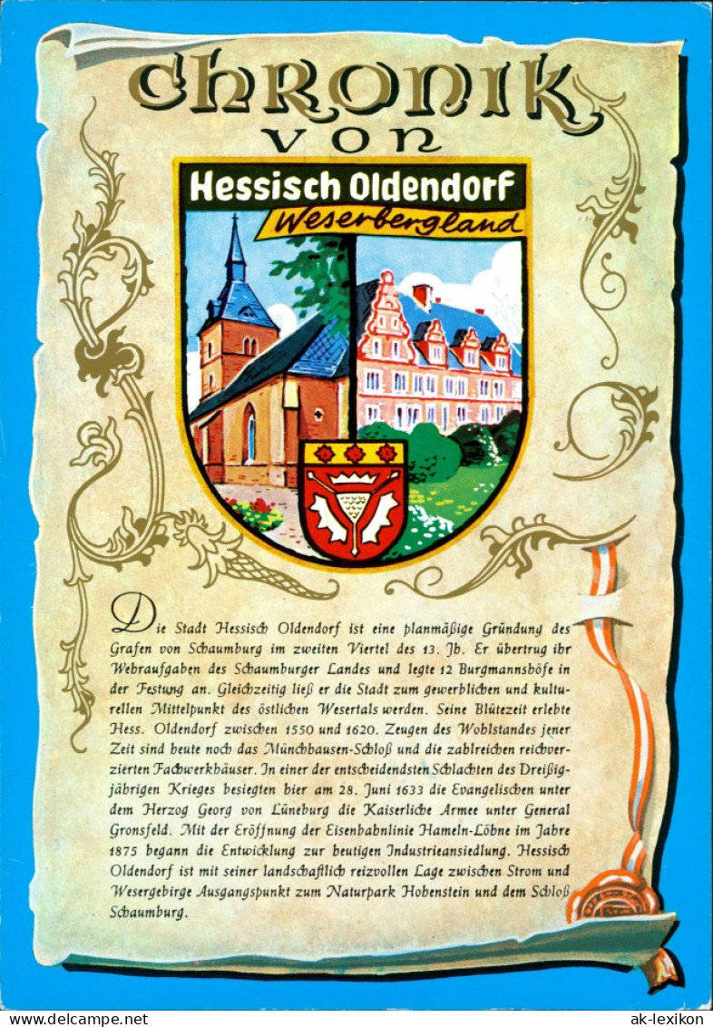 Hessisch Oldendorf Chronik Von Hessisch Oldendorf Weserbergland 1983 - Hessisch-Oldendorf