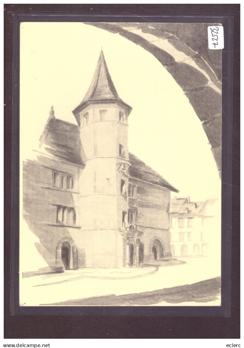 FORMAT 10x15cm - MORGES - HOTEL DE VILLE - TB - Morges