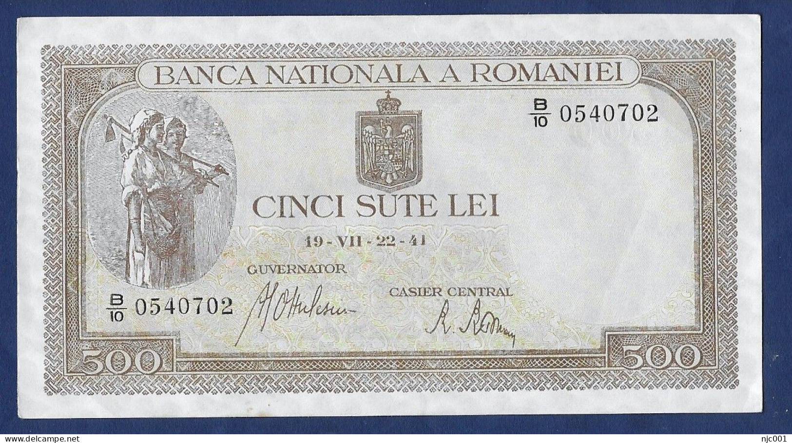 Romania 500 Lei 1941 - Roumanie