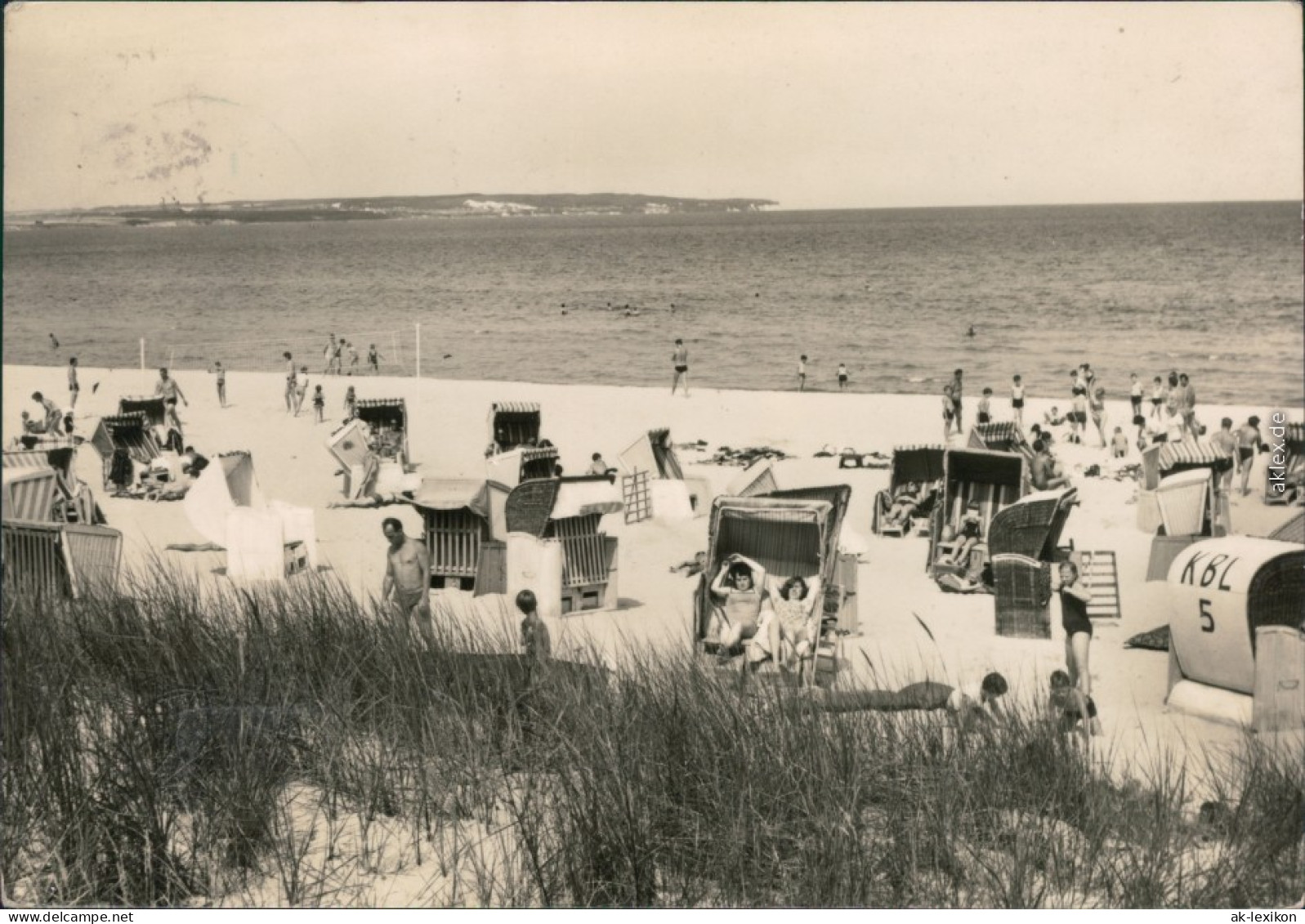 Ansichtskarte Göhren (Rügen) Strand 1970 - Goehren