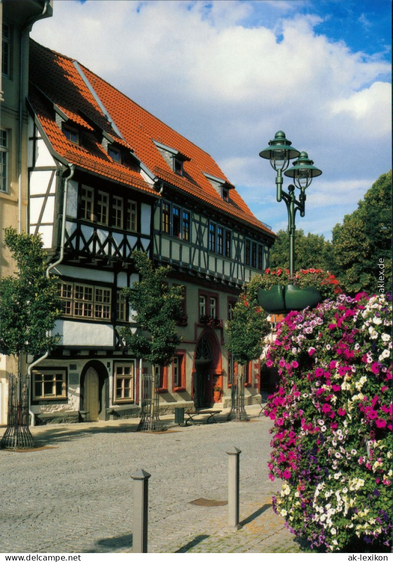 Ansichtskarte Bad Langensalza Fachwerkhäuser 1995 - Bad Langensalza