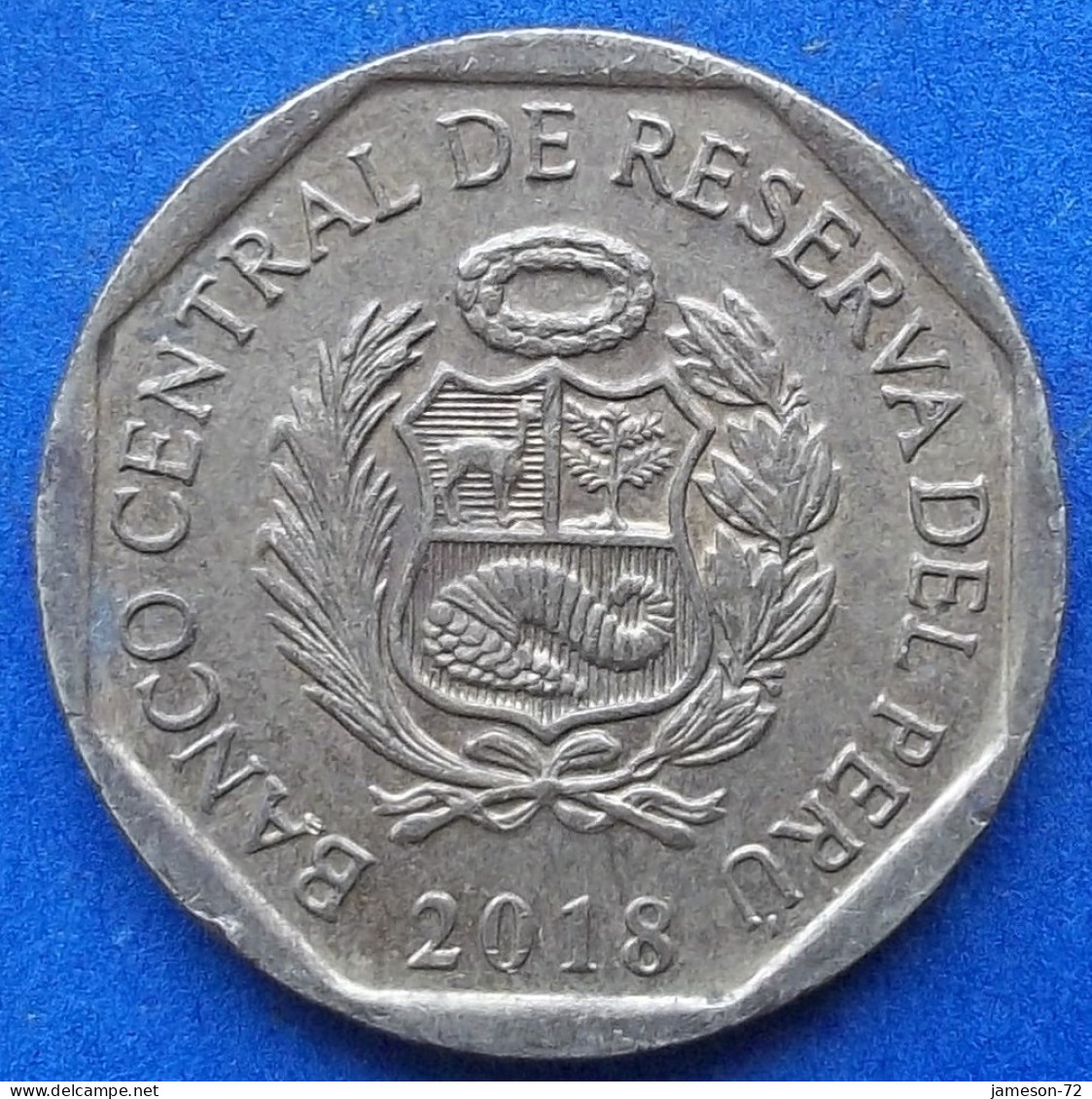 PERU - 10 Centimos 2018 KM# 305.4 Monetary Reform (1991) - Edelweiss Coins - Pérou