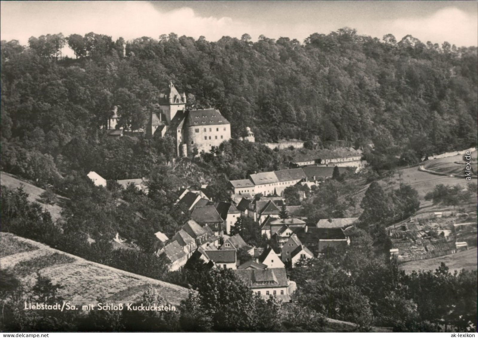 Ansichtskarte Liebstadt Schloß Kuckuckstein 1968 - Liebstadt