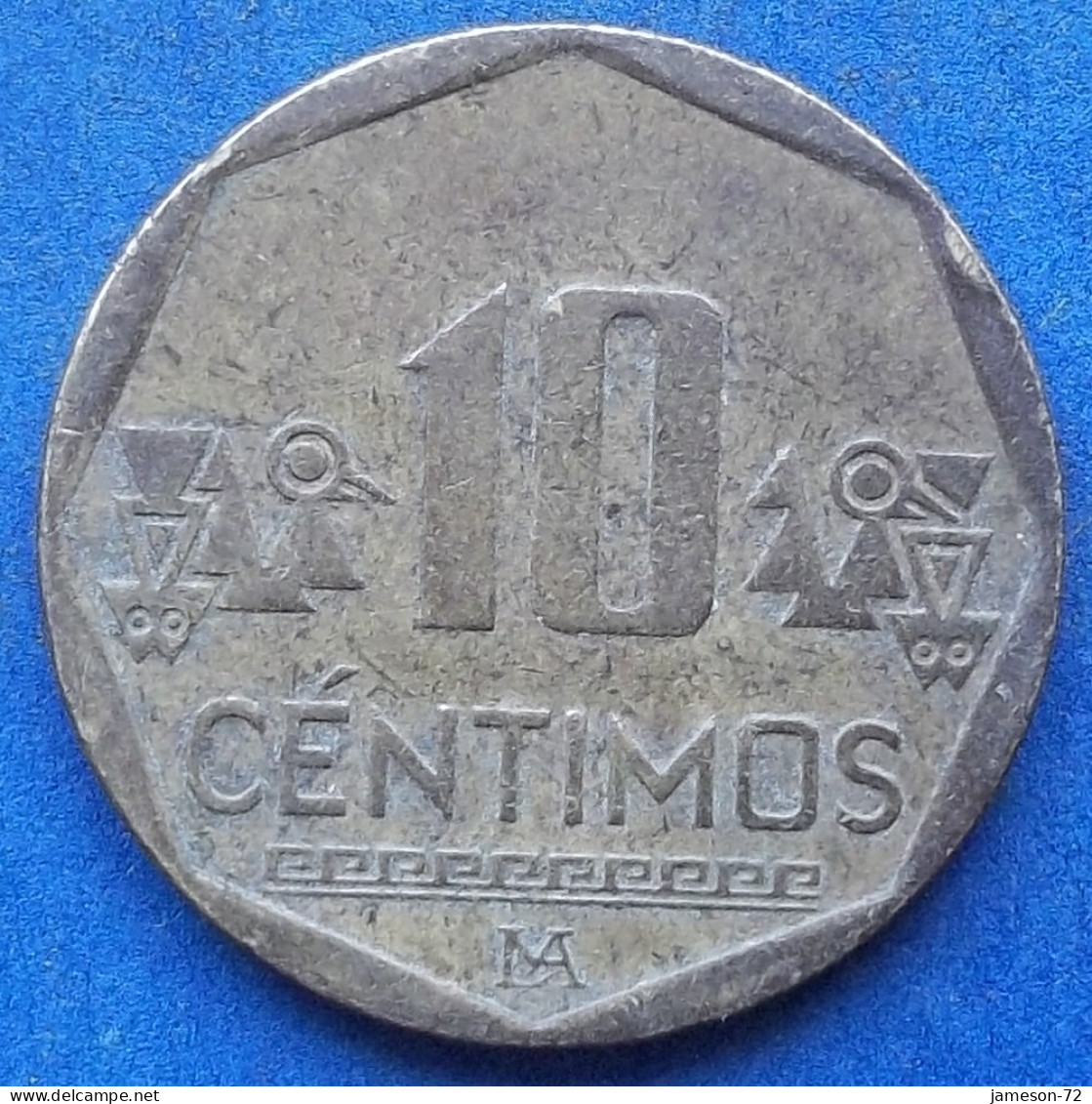 PERU - 10 Centimos 2020 KM# 305.4 Monetary Reform (1991) - Edelweiss Coins - Pérou