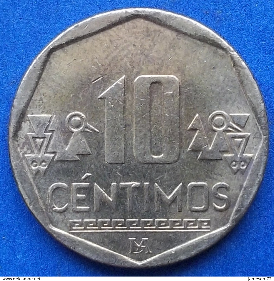 PERU - 10 Centimos 2023 KM# 305.4 Monetary Reform (1991) - Edelweiss Coins - Peru