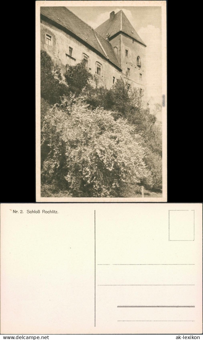 Ansichtskarte Rochlitz Schloss 1930 - Rochlitz