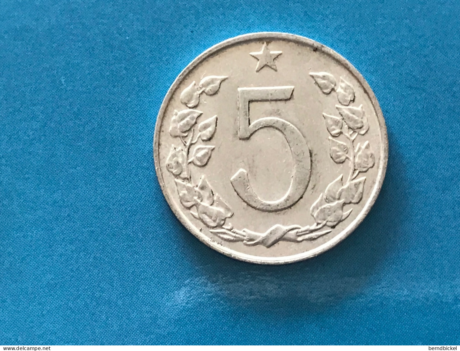 Münze Münzen Umlaufmünze Tschechoslowakei 5 Heller 1967 - Tschechoslowakei