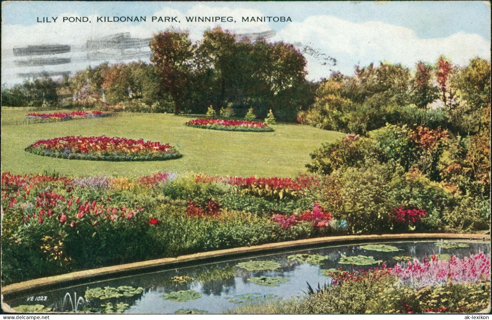 Postcard Winnipeg Kildonan Park 1931 - Winnipeg