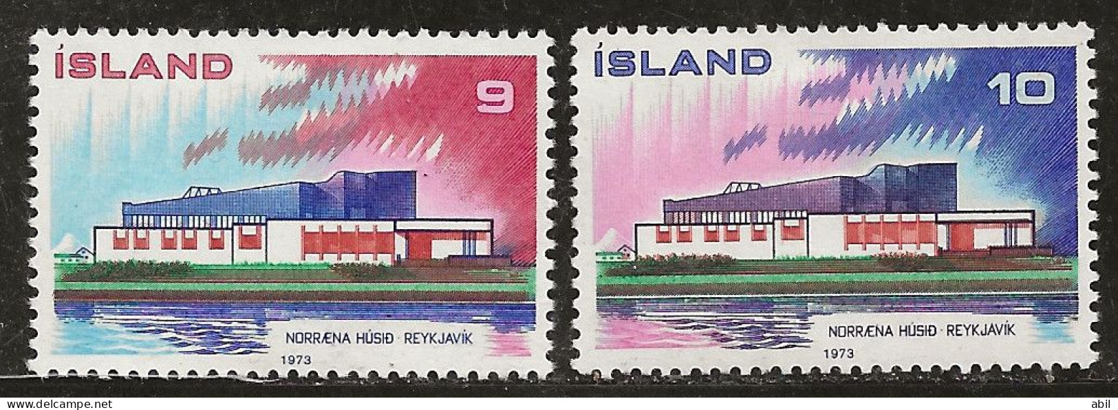 Islande 1973 N° Y&T : 431 Et 432 * - Ongebruikt