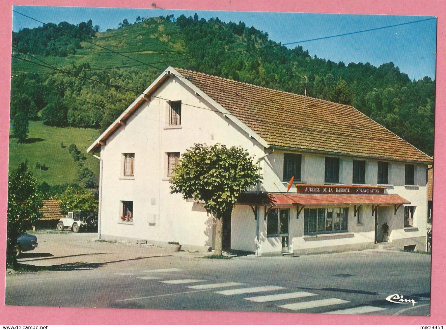 F2642  CP  FRESSE-sur-MOSELLE (Vosges)  Auberge De La HARDOYE  Restaurant-Bar-Hôtel-Tabac THIEBAUTGEORGES - Fresse Sur Moselle