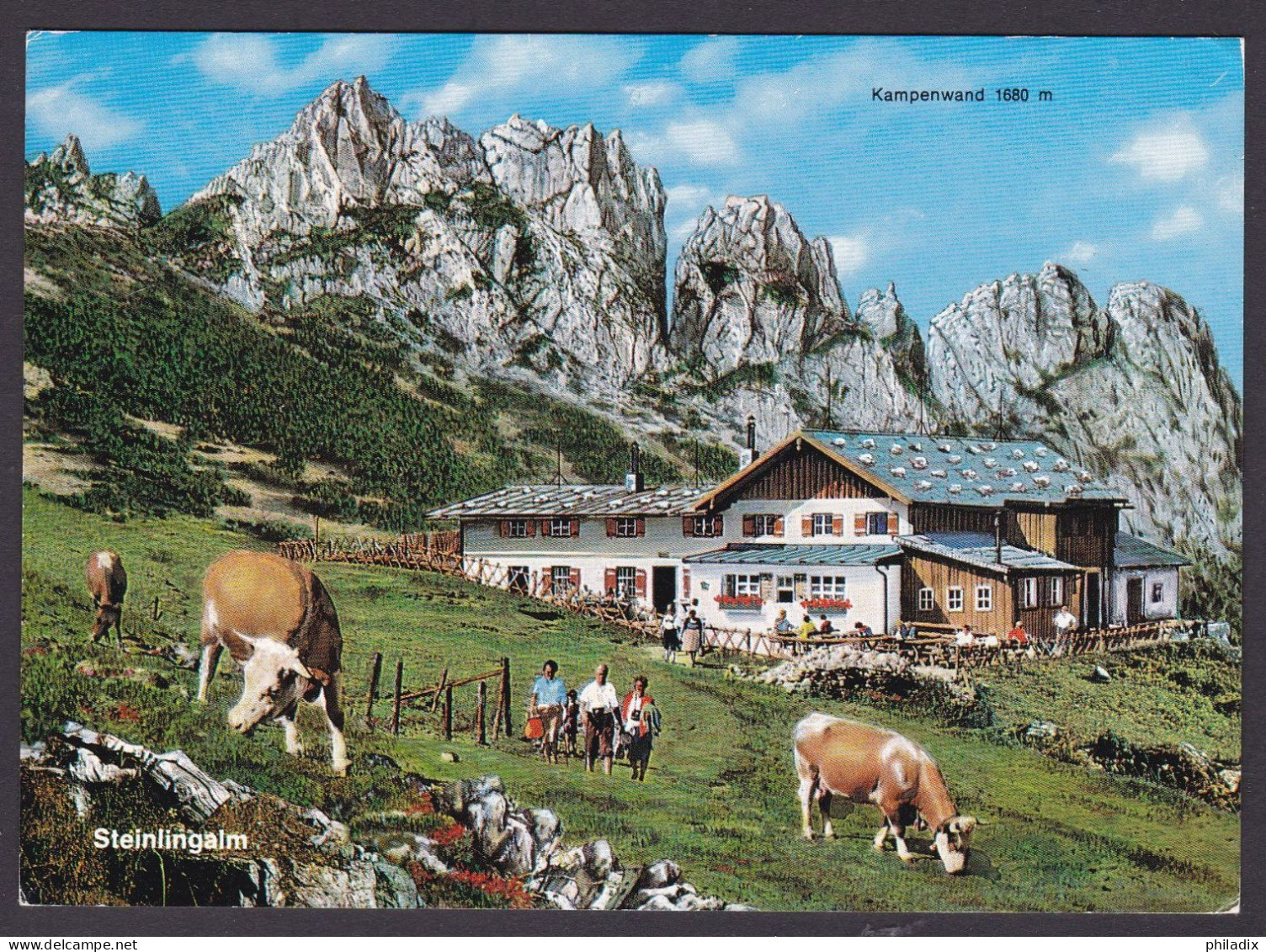 Deutschland Am Chiemsee - Bayerische Alpen Steinlingalm Mit Kampenwand (N-822) - Chiemgauer Alpen