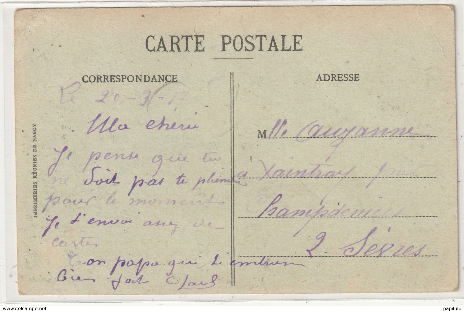 354 DEPT 51 : édit. E Moisson : Givry En Argonne Maison Etienne " Avion Publicitaire " Visé Le 7 Juin 1915 - Givry En Argonne