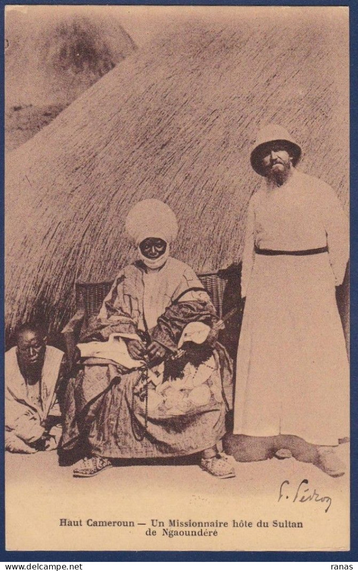 CPA Cameroun Afrique Noire Types Sultan De Ngaoundéré écrite - Cameroun