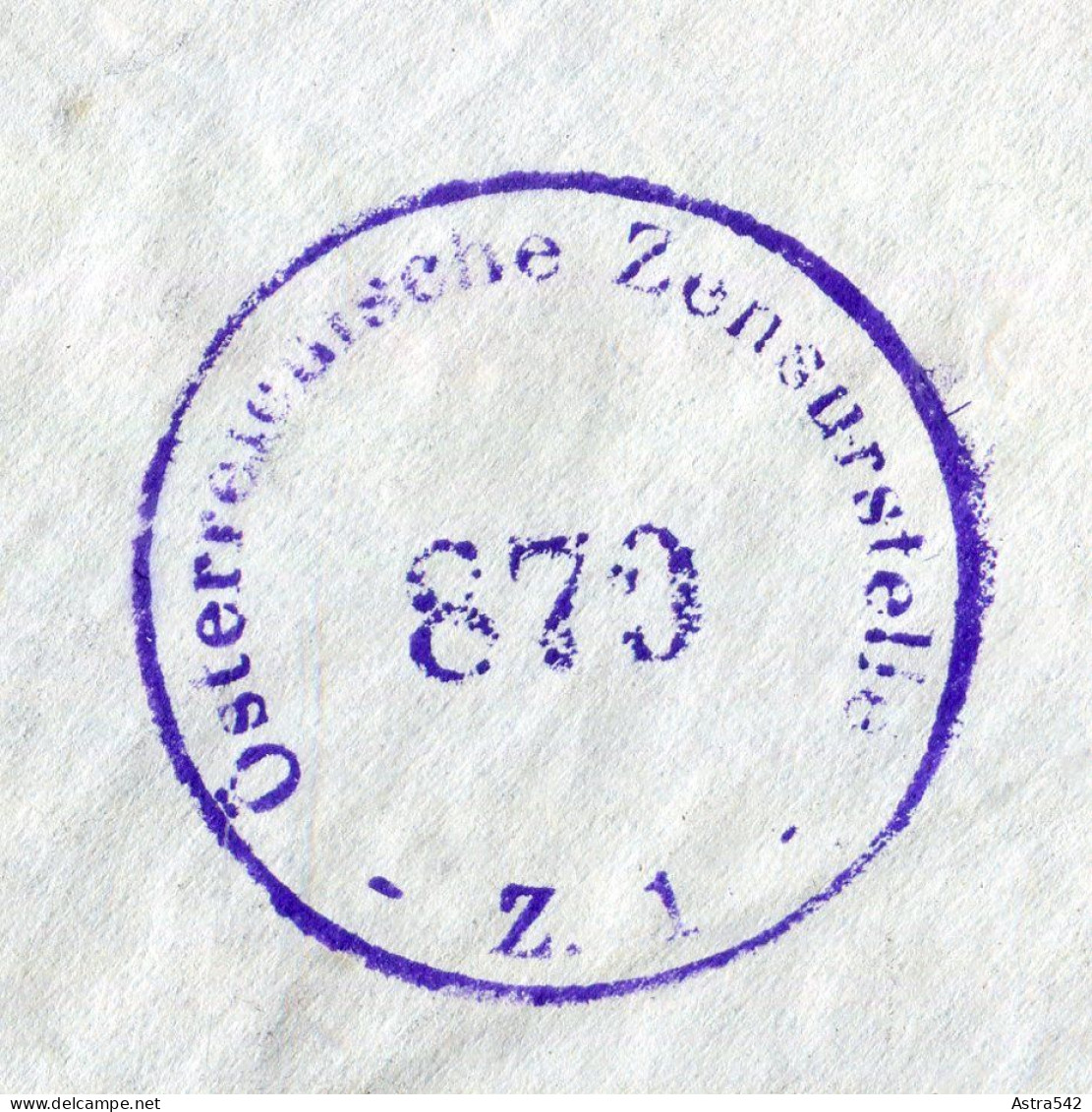 "USA" 1951, Lupo-Brief Mit "ZENSUR" (Oesterreichische Zensurstelle) Nach Wien (50162) - Covers & Documents