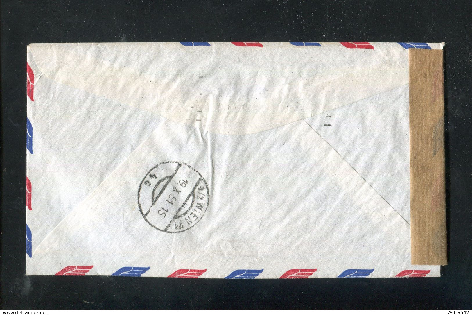 "USA" 1951, Lupo-Brief Mit "ZENSUR" (Oesterreichische Zensurstelle) Nach Wien (50162) - Covers & Documents
