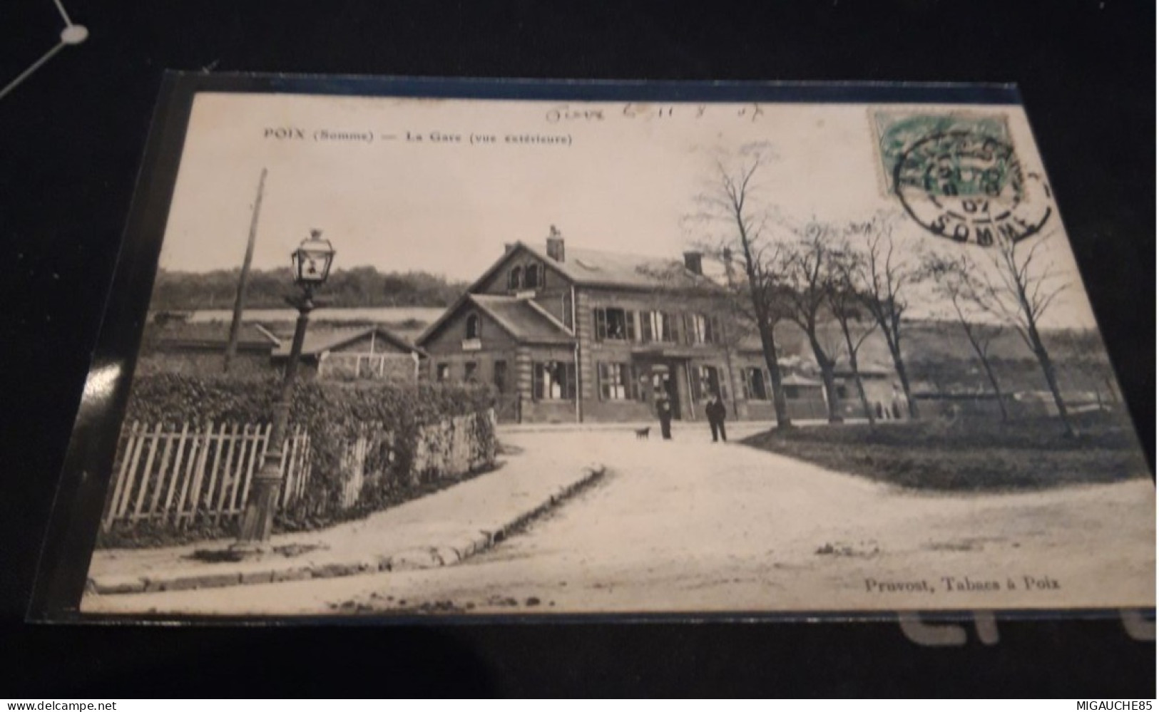Carte   Postale   POIX   LA GARE  (vue Extérieure) - Poix-de-Picardie