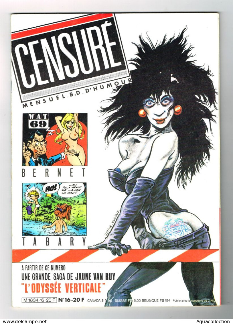 Censuré N°16 De 1987. EO. - Other & Unclassified