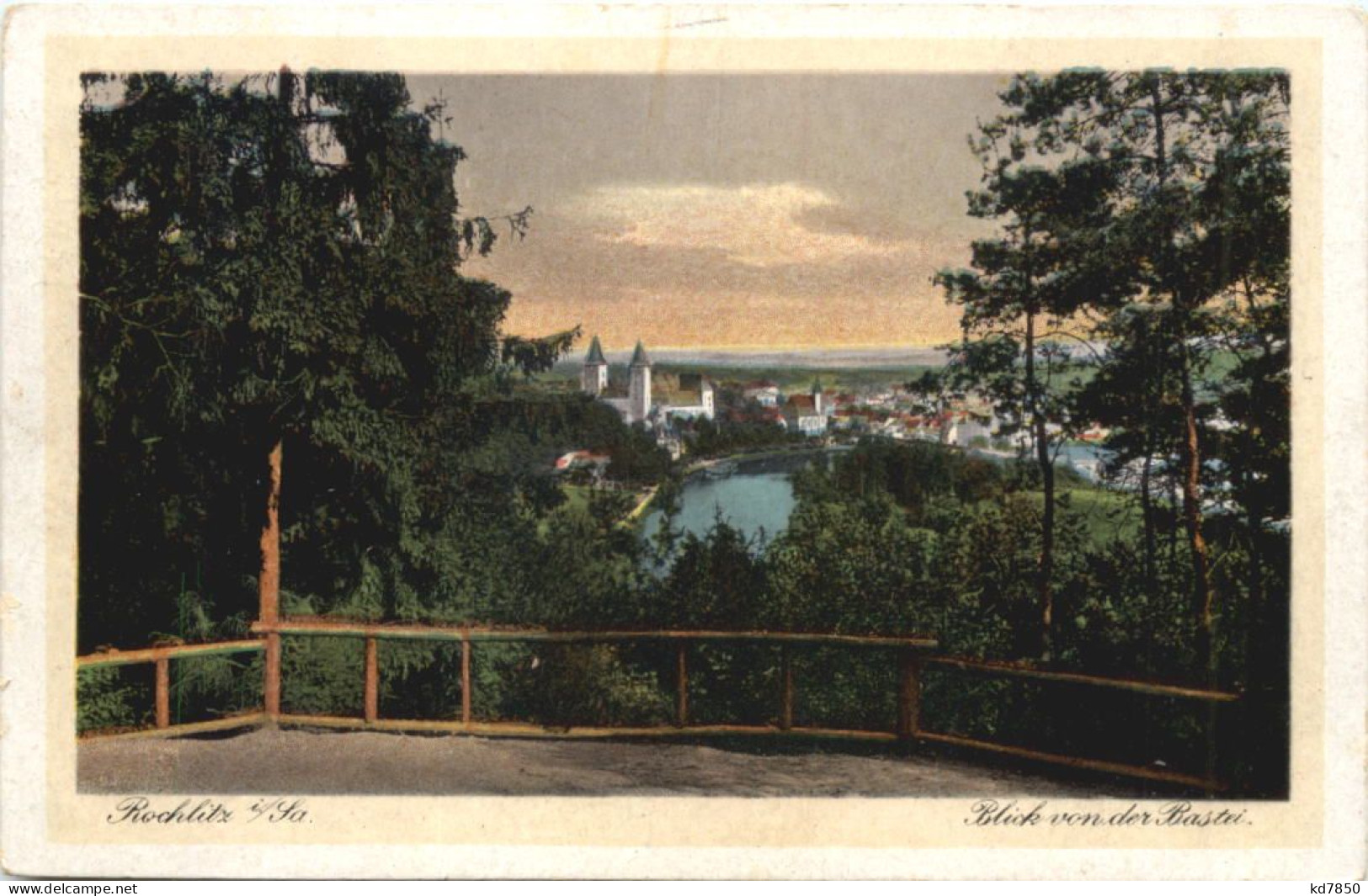 Rochlitz - Blick Von Der Bastei - Rochlitz