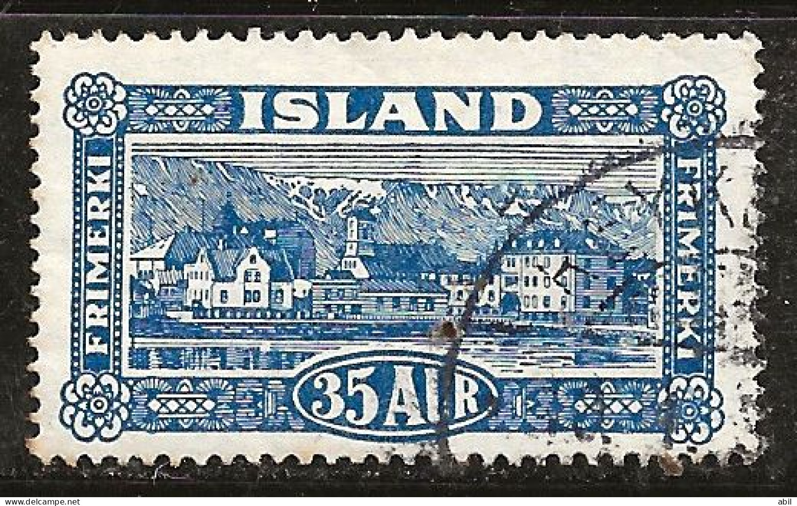 Islande 1925 N° Y&T : 118 Obl. - Oblitérés