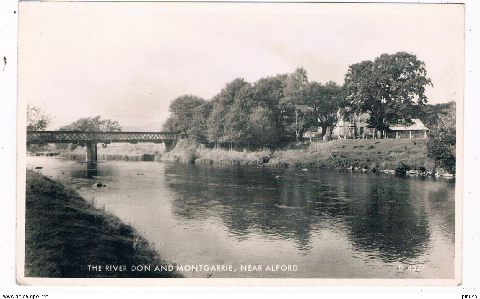 UK-4004  ALFORD : The River Don And Montgarrie - Aberdeenshire