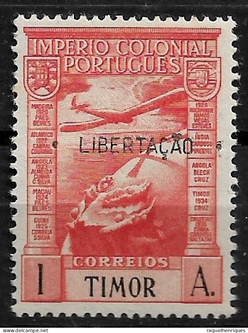 TIMOR 1947 EMPIRE STAMP SURC. "LIBERTAÇÃO" - AIRMAIL MH (NP#72-P17-L1) - Timor