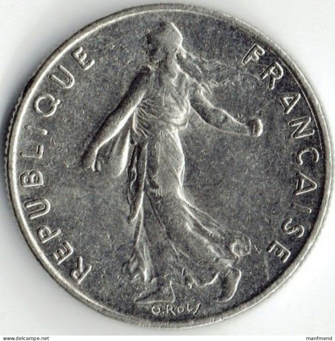 France - 1994 - KM 931 B - 1/2 Franc - XF - 1/2 Franc