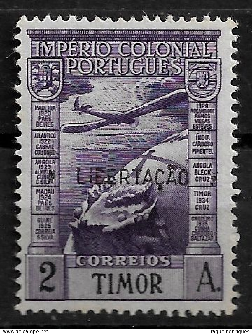 TIMOR 1947 EMPIRE STAMP SURC. "LIBERTAÇÃO" - AIRMAIL MNH (NP#72-P17-L1) - Timor