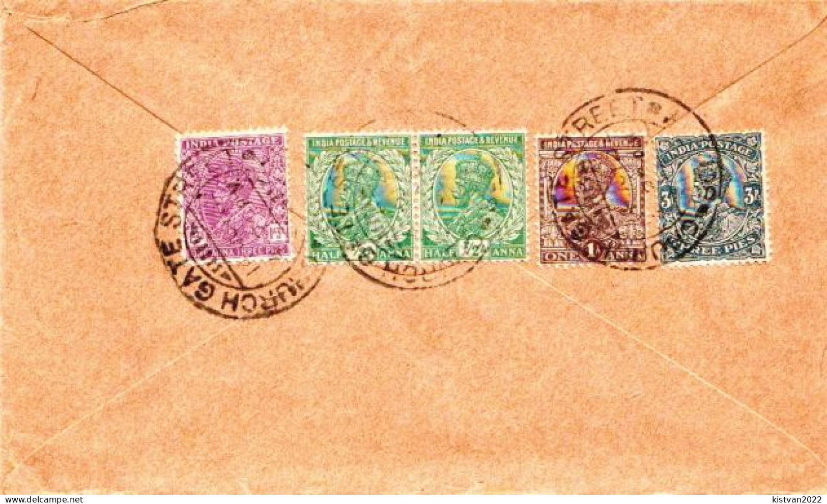 Postal History: India Cover - 1936-47 King George VI