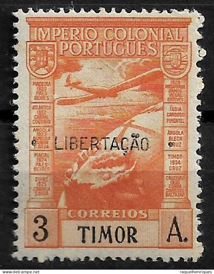 TIMOR 1947 EMPIRE STAMP SURC. "LIBERTAÇÃO" - AIRMAIL MH (NP#72-P17-L1) - Timor