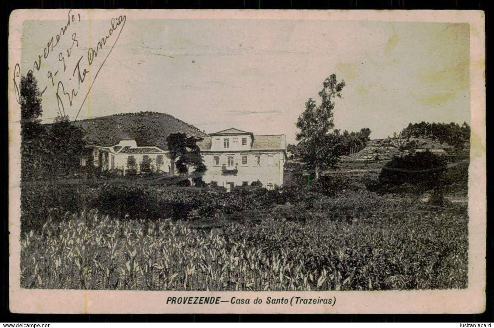 SABROSA - PROVEZENDE - Casa De Santo(Trazeiras).   Carte Postale - Vila Real