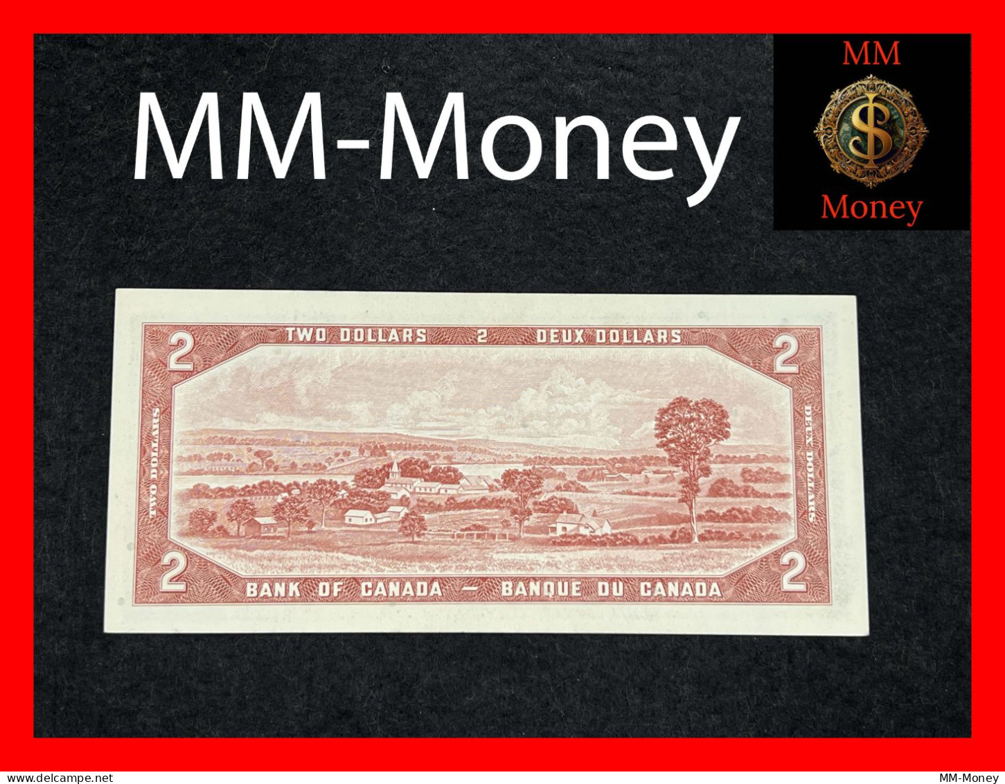 CANADA  2 $  1954  P. 76  "sig. Lawson - Bouey"     XF + \ AAU    [MM-Money] - Kanada